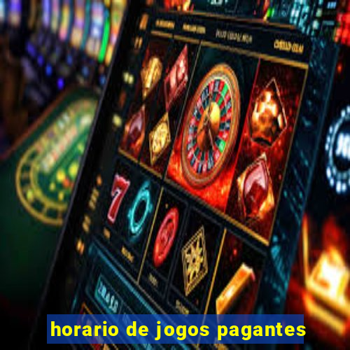 horario de jogos pagantes